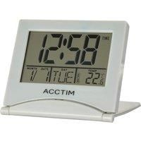 Acctim Mini Flip II Travel LCD Alarm Clock