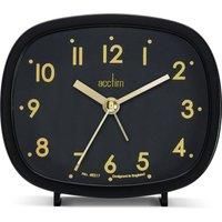 Acctim Hilda Retro Alarm Clock - Black