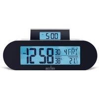 Acctim Kian Digital Alarm Clock Crescendo Alarm Date, Temperature & Humidity Display Pop Up Alarm Dovetail