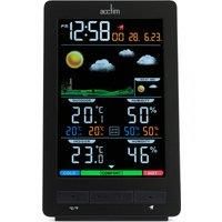 Acctim Ermir Six-in-One Wireless Barometric Weather Station with Outdoor Sensor - Graphite Grey, Grey