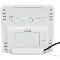 Acctim Wyndham Colour Weatherstation Full Colour Screen Crescendo Alarm WHITE