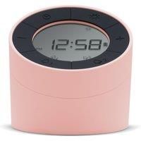 Acctim Jowie 16200 Pink Alarm Clock with Light