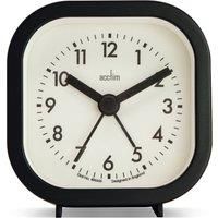 Acctim Robyn Mini Bedside Alarm Clock Black