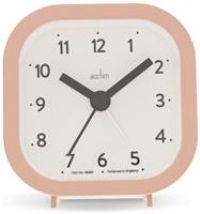 Acctim Remi Analogue Alarm Clock - Pink