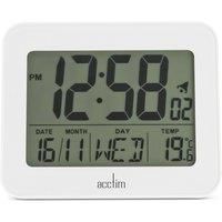 Acctim Otto Superbrite® Digital Bedside Alarm Clock (White)