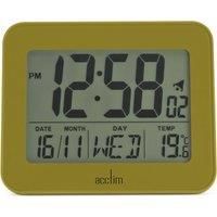 Acctim Harley Superbrite Digital Alarm Clock Grey, Grey