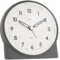 Acctim Arlo Non-Ticking Sweep Luminous Tipped Hands Analogue Backlight Alarm Clock (London Sky)