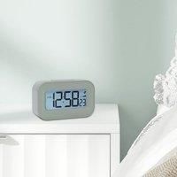 Acctim Kyle Digital Alarm Clock, LCD Digital Display with White Backlight, Snooze Function, Volume Control (Soft Lichen)