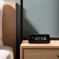Acctim Cory 0.6 inch LED Display USB-C Smart Connector® Digital Alarm Clock (White LED)