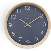 Acctim 'Upsilon' 25cm Light Wood Effect Wall Clock