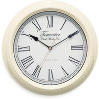 Towcester Clock Works Co. Acctim 26702 Redbourn Wall Clock, Cream, 30 cm l x 30 cm w