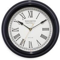 Acctim 26703 Redbourn Wall Clock, Black