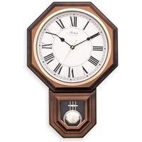 BRAND NEW ACCTIM ENGLAND Woodland Pendulum WALL CLOCK Dark Wood 28316
