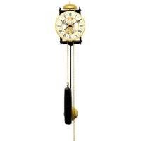 Acctim Alcester German Made Black Mechanical Regulator Mantel or Wall Clock
