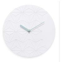 Acctim Chole Resin Wall Clock - White