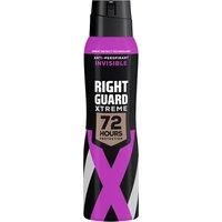 Right Guard Deodorant Women Xtreme Invisible 72H High Performance Anti-Perspirant Spray 150ml