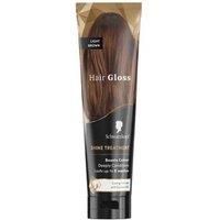 Schwarzkopf Hair Gloss Shine Treatment Light Brown 150ml, Semi-Permanent Hair Dye, Temporary Hair Treatment to Condition and Colour Hair, Contains Coconut Oil, Enhances Colour and Reduces Breakage