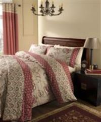 Catherine Lansfield Kashmir Easy Care Double Duvet Set Multi