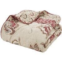 Catherine Lansfield Kashmir Easy Care Bedspread Multi, 200x200cm