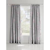 Catherine Lansfield Canterbury Grey Duvet Cover Bedding Set Wallpaper Curtains