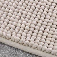 Catherine Lansfield Home Luxury Bobble Bath Mat Various Colours