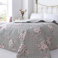 Canterbury Grey Duvet Cover Bedding Set Wallpaper Curtains Catherine Lansfield