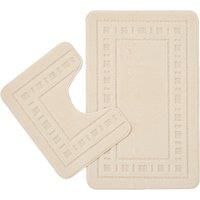 Catherine Lansfield Armoni Bath Set Cream