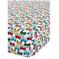 Catherine Lansfield Colourful Childrens Kids Fitted Bed Sheets