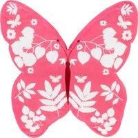 Catherine Lansfield Butterfly 3D Filled Cushion Pink