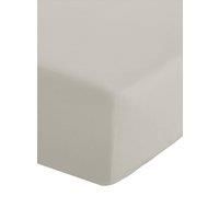 Catherine Lansfield Easy Iron Percale Combed Extra Deep King Fitted Sheet Cream