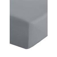 Catherine Lansfield Easy Iron Percale King Extra Deep Fitted Sheet Grey