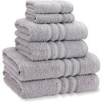 Catherine Lansfield Zero Twist 450Gsm 100% Cotton 6 Piece Towel Bundle 9 Colours
