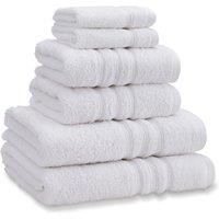 Catherine Lansfield Zero Twist 6 Piece Towel Bales Cotton Bathroom Towels Set