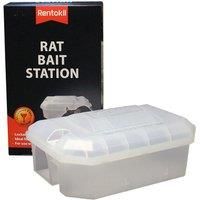 Rentokil FBSR02 Rat Bait Station, Clear, 26.6x17x11.3 cm