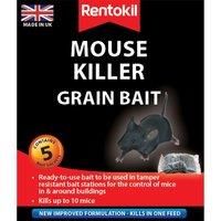 Rentokil Mouse Killer Grain Bait - 5 Sachet