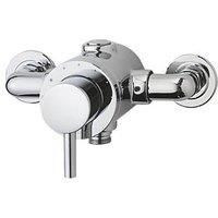 Triton Elina Exposed Mixer Shower Valve Fixed Chrome (877FJ)