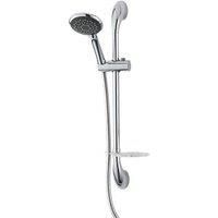 Triton 5spray pattern Chrome effect Shower riser rail kit