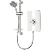 Triton Showers Aspirante Collection II Contemporary Electric Shower, White Gloss, 8.5 KW