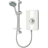 Triton Showers Aspirante Collection II Contemporary Electric Shower, White Gloss, 9.5 KW