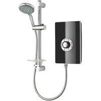 Triton Showers RECOL209GSBLK Collection II Contemporary Electric Shower, Black Gloss, 9.5 KW