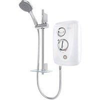 Triton T80 EasiFit+ Thermostatic White Electric Shower 8.5kW