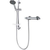 Triton Naro Thermostatic Bar Mixer Shower Chrome
