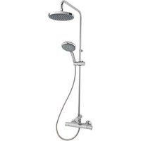 Triton Benito Chrome effect Thermostat temperature control Mixer Shower