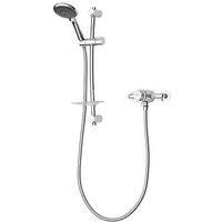 Triton Leona Rear-Fed Exposed Chrome Thermostatic Mixer Shower (880FH)