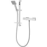 Triton Muse Rear-Fed Exposed Chrome Thermostatic Mixer Shower (221FH)
