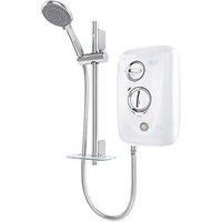 Triton T80 Easi-Fit+ White / Chrome 10.5kW Thermostatic Electric Shower (261HF)