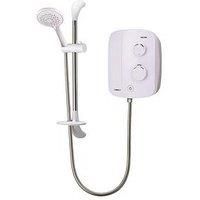 Triton Showers Power Electric Shower with Handheld Shower Head Triton Showers 90cm H X 200cm B X 40cm T