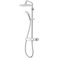 Triton Showers SWPBDIVCHR Push Button Mixer-Chrome