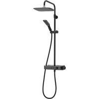 Triton Showers SWPBDIVBLK Push Button Mixer-Matte Black