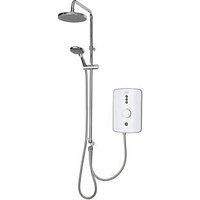 Triton Amala DuElec White 9.5kW Electric Shower with Diverter (897JF)